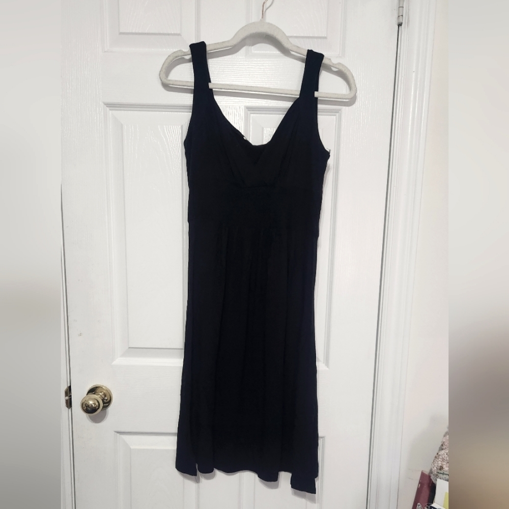 Deep Vee, A-line Dress